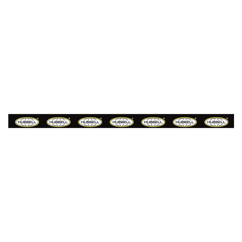 48" Hubbell Slatwall Vinyl
