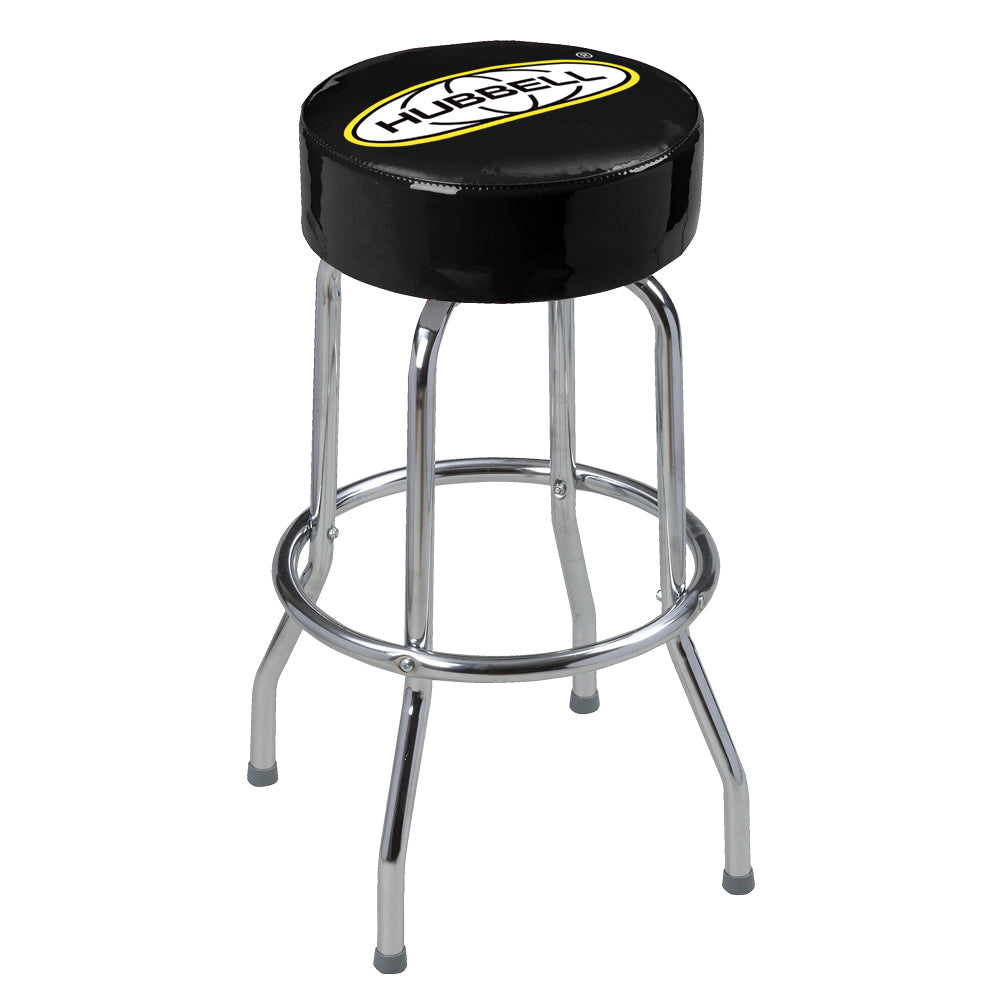 Hubbell branded bar stool