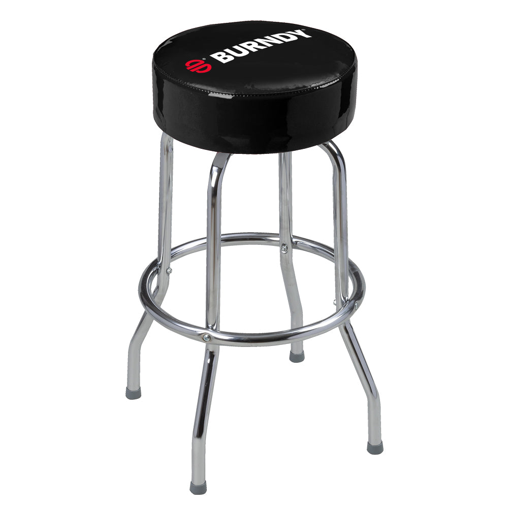 Burndy branded bar stool