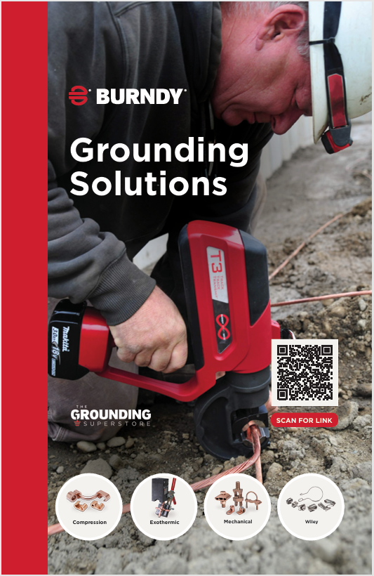 BURNDY Branded Grounding Click Frame Poster-11x17-EN
