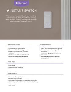 WD - iDevices-Instant Switch - English