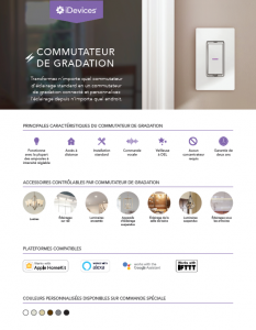 WD - iDevices-Dimmer Switch - French