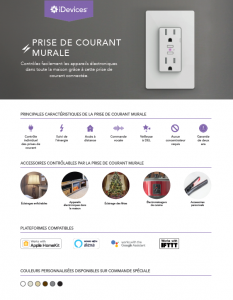 WD - iDevices-Wall Outlet - French