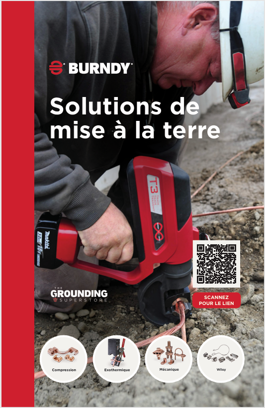 BURNDY Branded Grounding Click Frame Poster-11x17-FR