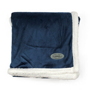 Envy Sherpa Throw- Navy (50" X 60")