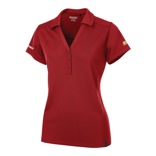 Ladies Ogio Golf Shirt - Red