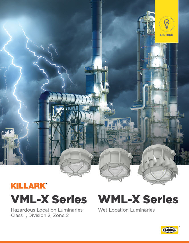 Killark VML-X & WML-X Series Tri-Fold Brochure